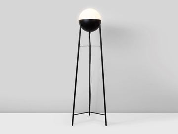 HALF 6745+4759 - LED steel floor lamp by Milan Iluminación - view 2